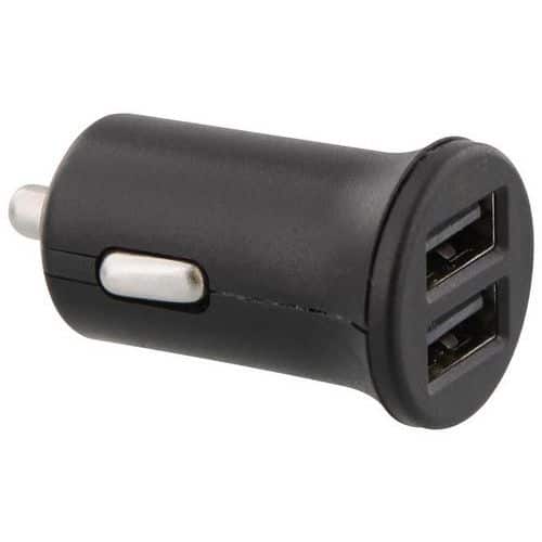 Oplader sigarettenaansteker dubbel USB 2,4 A - T'nB