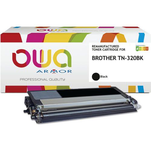 Toner remanufacturé BROTHER TN-320BK - OWA