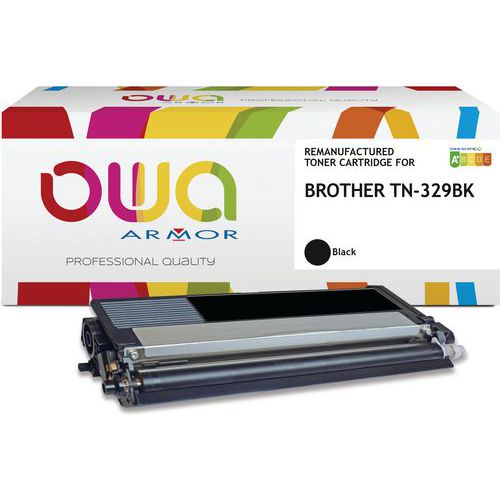 Toner remanufacturé BROTHER TN-329BK - OWA