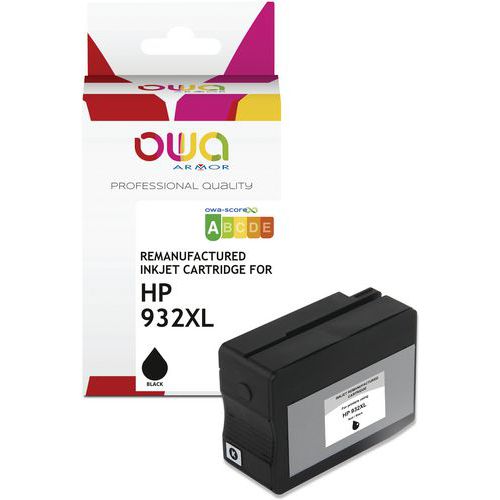 Inkjetcartridge refurbished HP 932XL - OWA