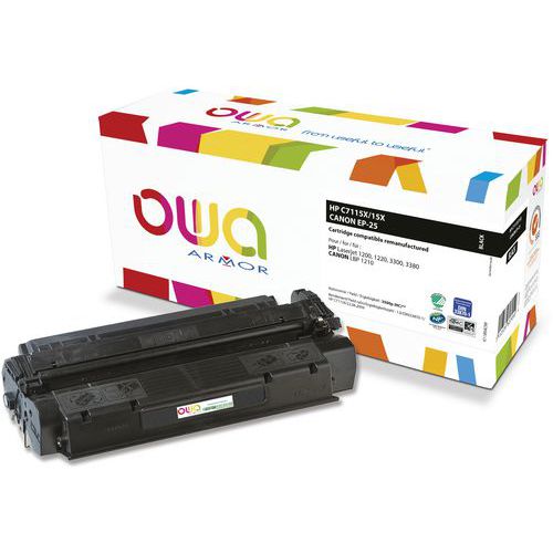 Toner remanufacturé HP C7115X - CANON EP-25 - OWA