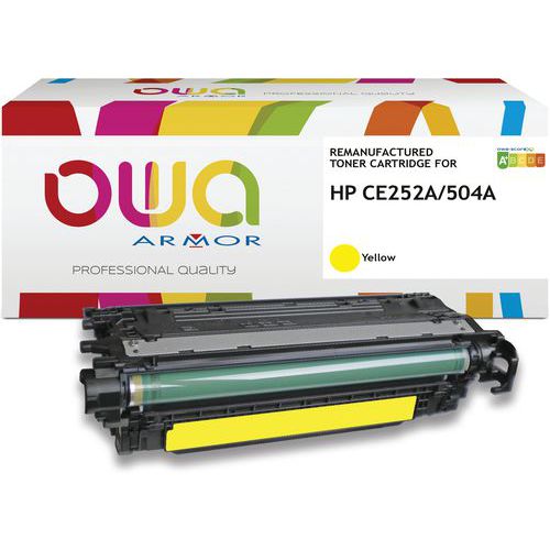 Toner refurbished HP CE252A - CANON 723Y - OWA