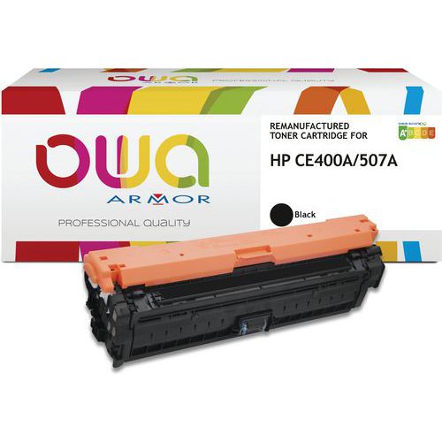 Toner remanufacturé HP CE270A - OWA