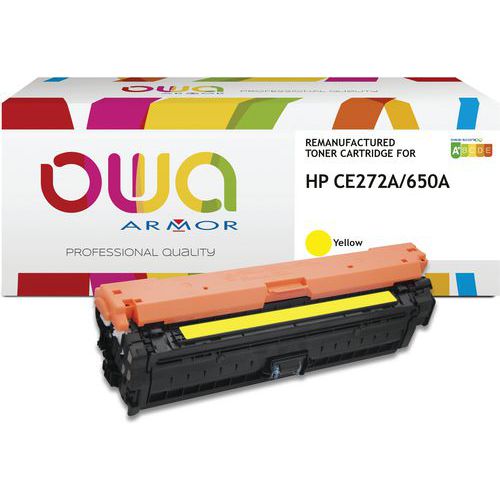 Toner remanufacturé HP CE272A - OWA