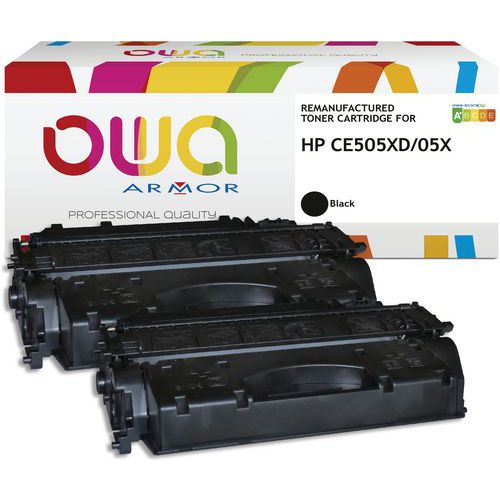 Toner refurbished HP CE505X - CANON 719H BI pack - OWA