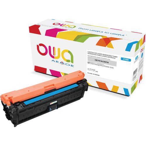 Toner remanufacturé HP CE741A - OWA