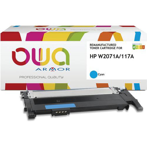 Toner remanufacturé HP W2071A - OWA