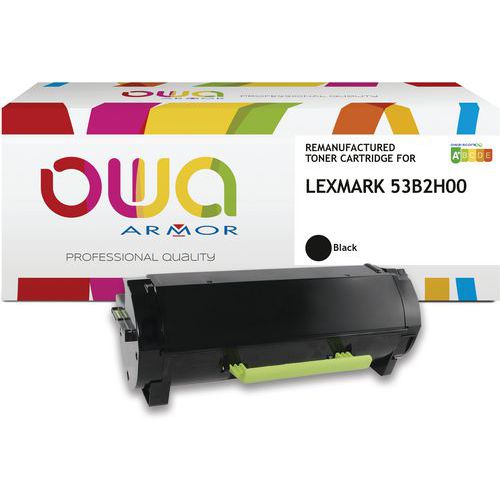 Toner refurbished LEXMARK 53B2H00 - OWA