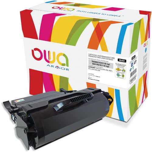 Toner refurbished compatibel met LEXMARK, DELL en TOSHIBA - OWA