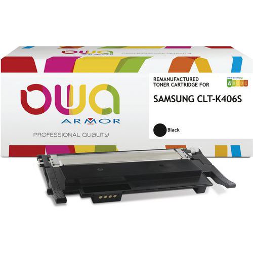 Toner remanufacturé SAMSUNG CLT-K406S/ELS - OWA