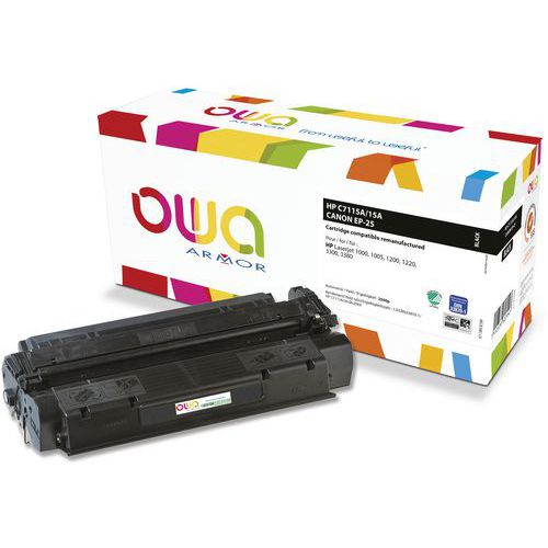 Toner remanufacturé canon ep-25 hp c7115a - Owa