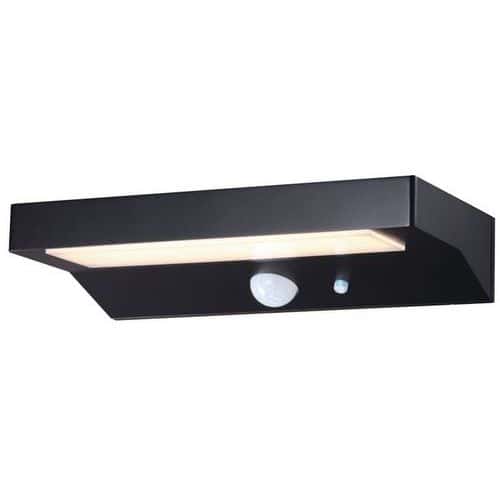 Applique LED solaire avec détecteur de mouvement - Velamp