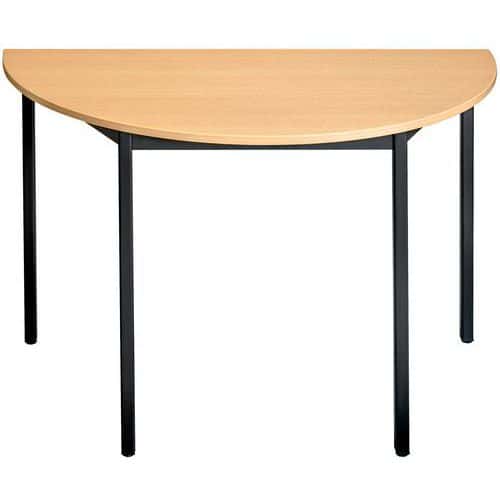 Table de réunion modulaire universelle - Demi-cercle - Manutan Expert