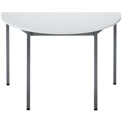 Table de réunion modulaire universelle - Demi-cercle - Manutan Expert