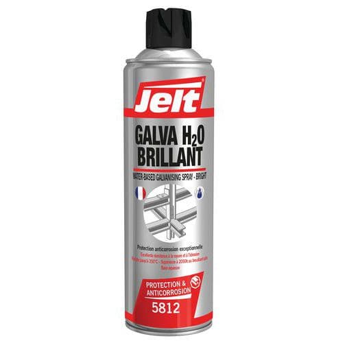 Revêtement de protection anticorrosion - Galvanisation brillante base aqueuse - H20 - Jelt®