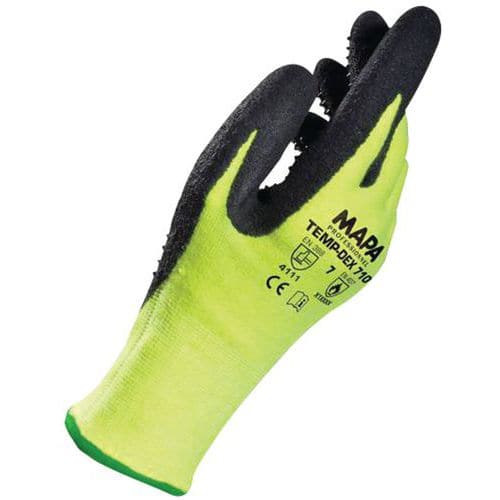 Gants antichaleur enduction nitrile TempDex 710 - Mapa