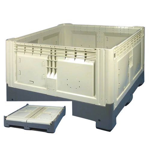 Caisse-palette pliable gerbable Plibox - 565 & 720 L