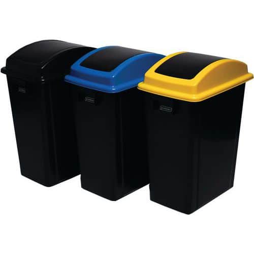 Afvalbak 70% gerecycled kunststof - 40 l - Probbax