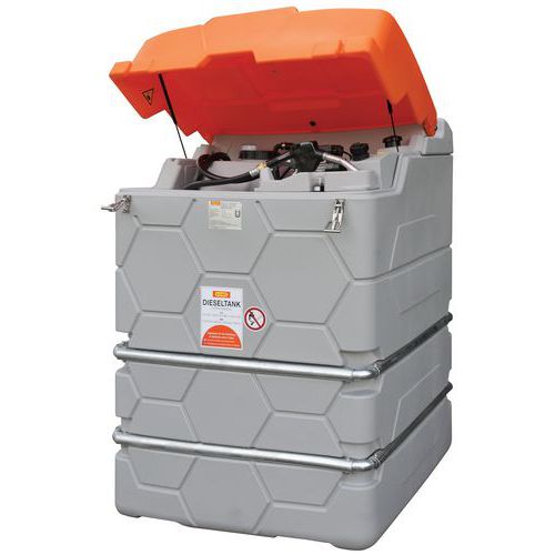 Bevoorradingsstation diesel Go Cube, Standard Outdoor - 1000 en 2500 l