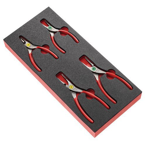 Module mousse 4 pinces pour Circlips®