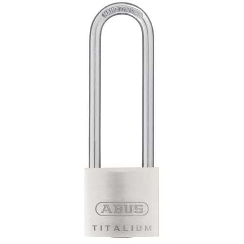 Cadenas Titalium série 64 - Haute anse - Entrouvrant