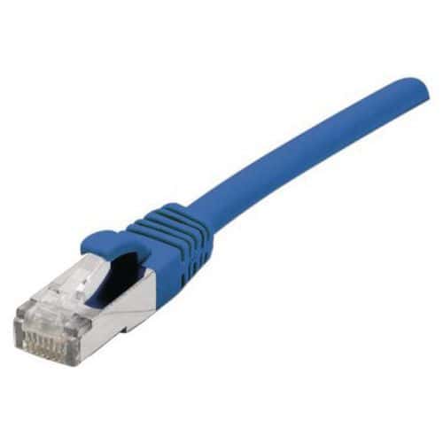 Patchkabel RJ45 - Rechte kabel Cat. 6 - SFTP-afscherming - Blauw