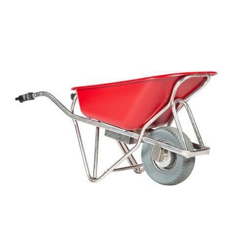 Brouette ergonomique électrique aluminium - 90 L