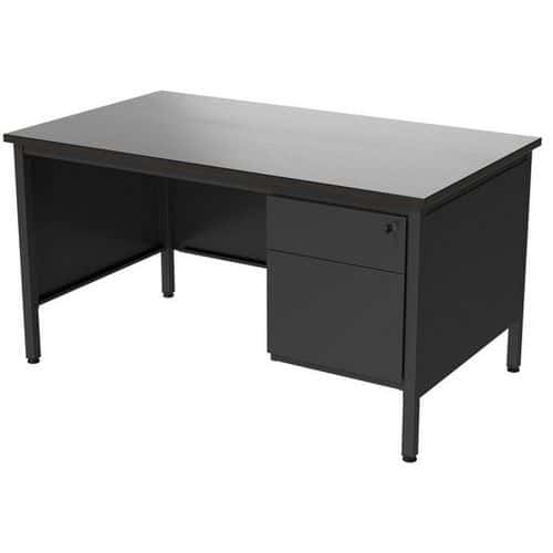 Bureau ministre confort 2 avec caisson - 160 cm