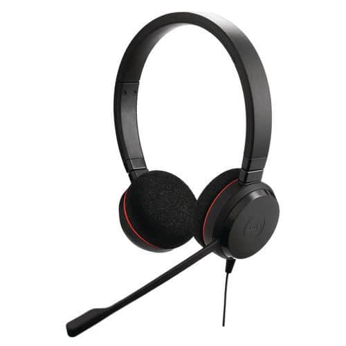 Micro-casque Jabra Evolve - 20 UC Duo