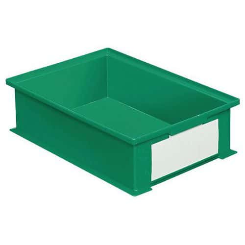 Stapelbare bak - groen - lengte 200 tot 630 mm - 3,6 tot 85 l