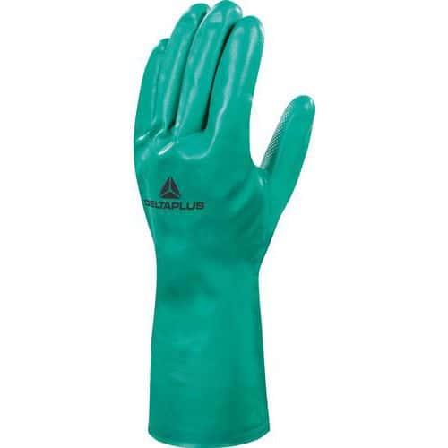 Gant Nitrile floqué coton VE801