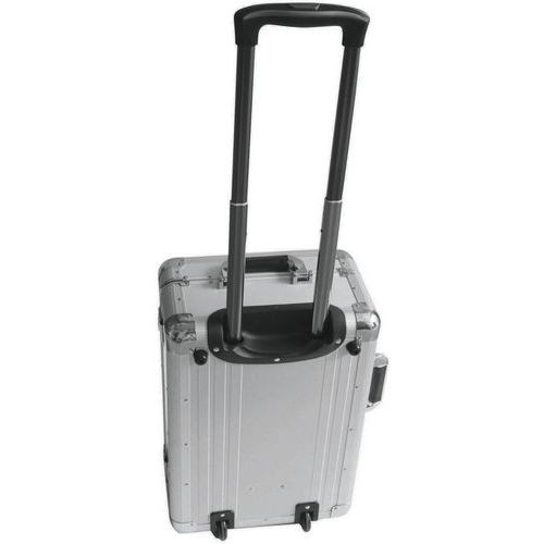 Aluminium koffer met voorgesneden schuimrubber - Manutan Expert