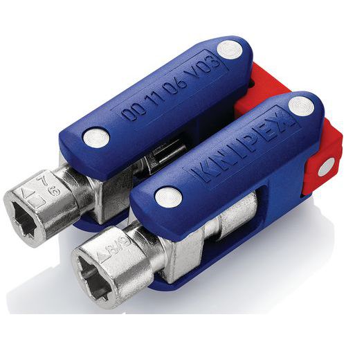 Clé universelle DoubleJoint pour armoires de commande 62mm - KNIPEX