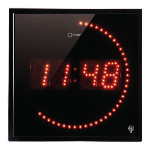 Horloge à LED radio-contrôlée - Orium