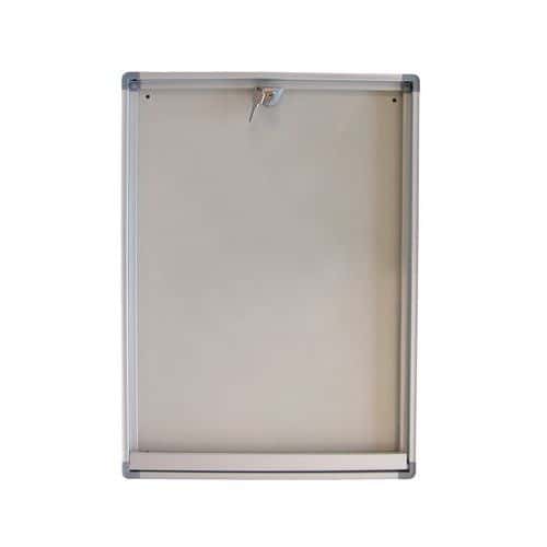 Binnenvitrine Phoenix - Aluminium achterwand - Deur van plexiglas