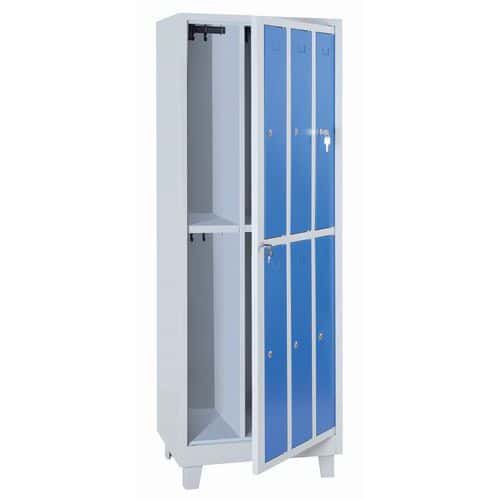 Armoire linge propre - Penderie - Sur pieds - Manutan Expert