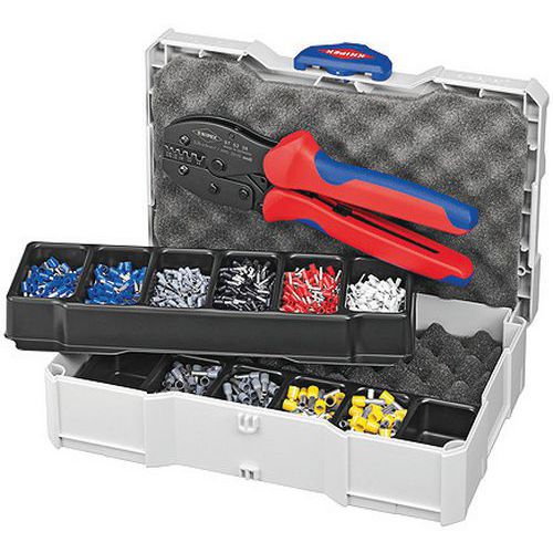 Assortiment de sertissages pour embouts de câble _ 97 90 23 - Knipex