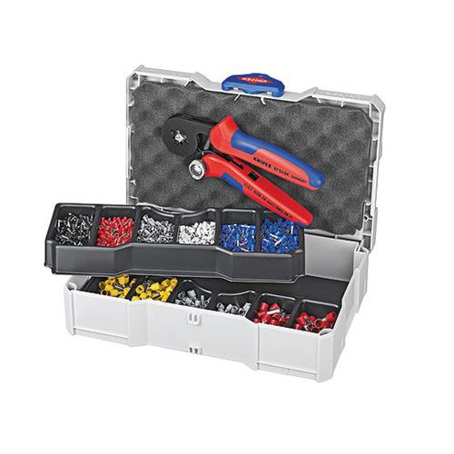 Krimp-assortiment voor adereindhulzen _ 97 90 09 KNIPEX