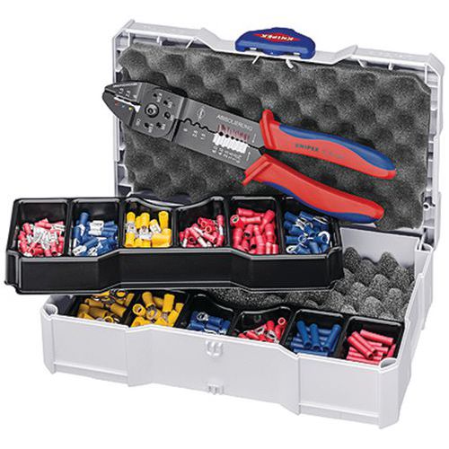 Krimp-assortiment voor kabelverbinders _ 97 90 26 KNIPEX