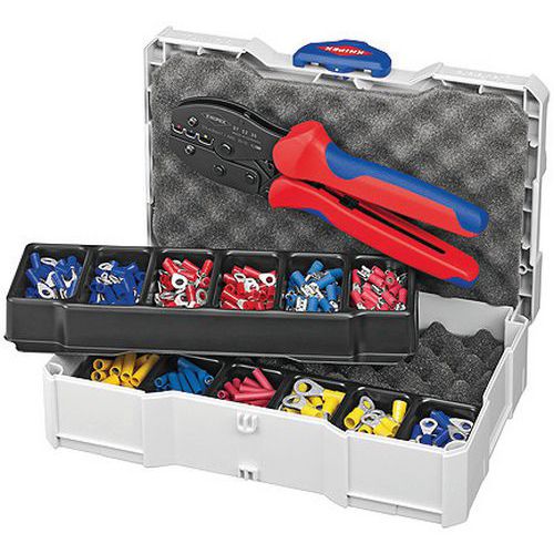 Krimp-assortiment voor kabelverbinders _ 97 90 21 KNIPEX