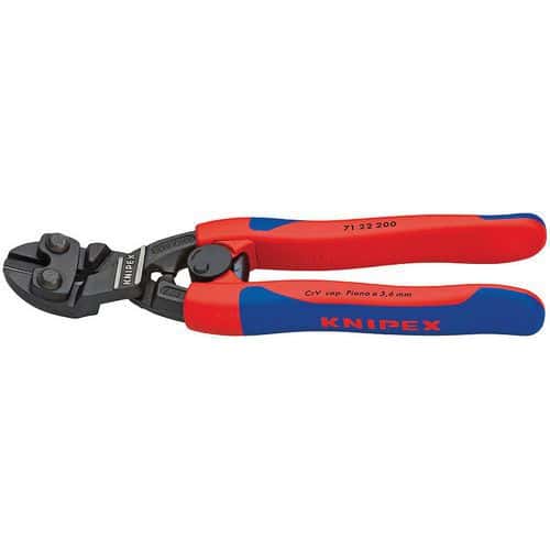 Coupe-boulon KNIPEX CoBolt® noire atramentisée 200 mm _ 71 22 200 SB