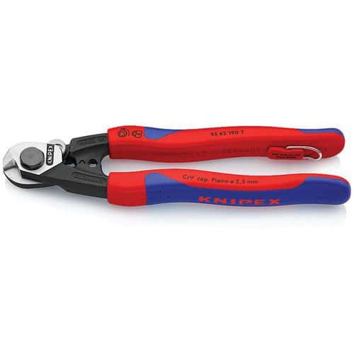 Staaldraadschaar 190 mm _ 95 62 190 T KNIPEX