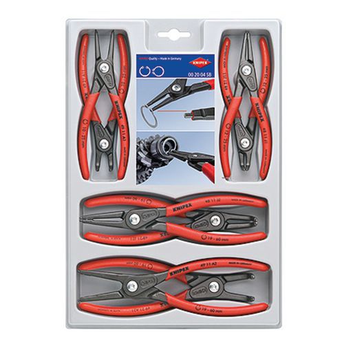 Precisie-borgveertangenset _ 00 20 04 SB KNIPEX