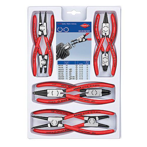 Jeu de pinces pour circlips _ 00 20 04 V01_Knipex