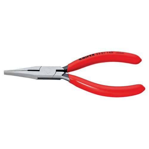 Pince à becs plats avec tranchant 140 mm _ 23 01 140_Knipex