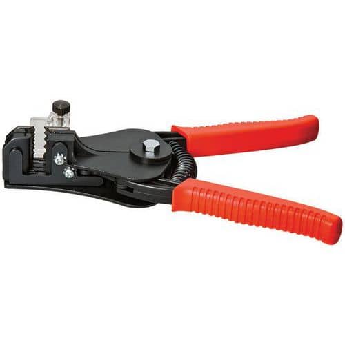 Afstriptang zwart gelakt 180 mm _ 12 11 180 EAN KNIPEX