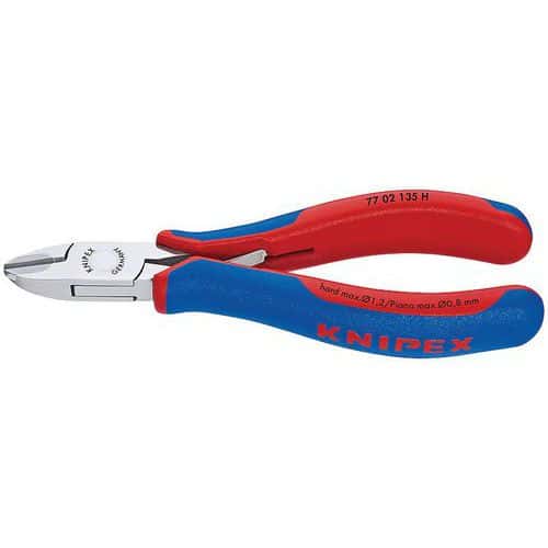 Pince coupante de côté pour l'électronique 135 mm _ 77 02 135 H-Knipex