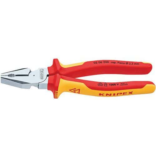 Kracht-Kombitang verchroomd 200 mm _ 02 06 200 KNIPEX