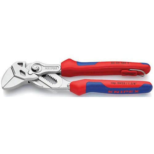 Sleuteltang verchroomd 180 mm _ 86 05 180 T KNIPEX