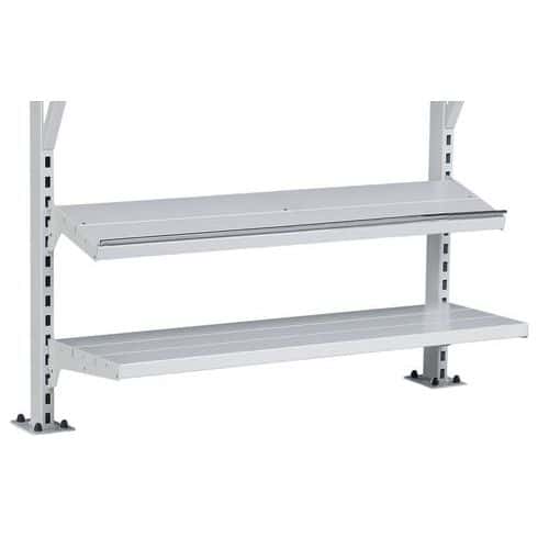 Legbord voor werktafel Allround - Breedte 125 cm